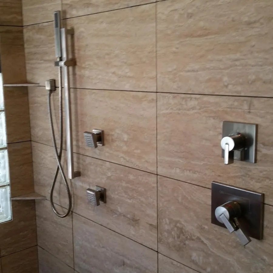 Shower fixture installation for Water Heater Replacement in Iroquois Point